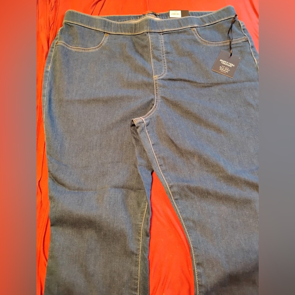 Vera Wang Blue Women's Jeans